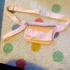 Pink fanny pack